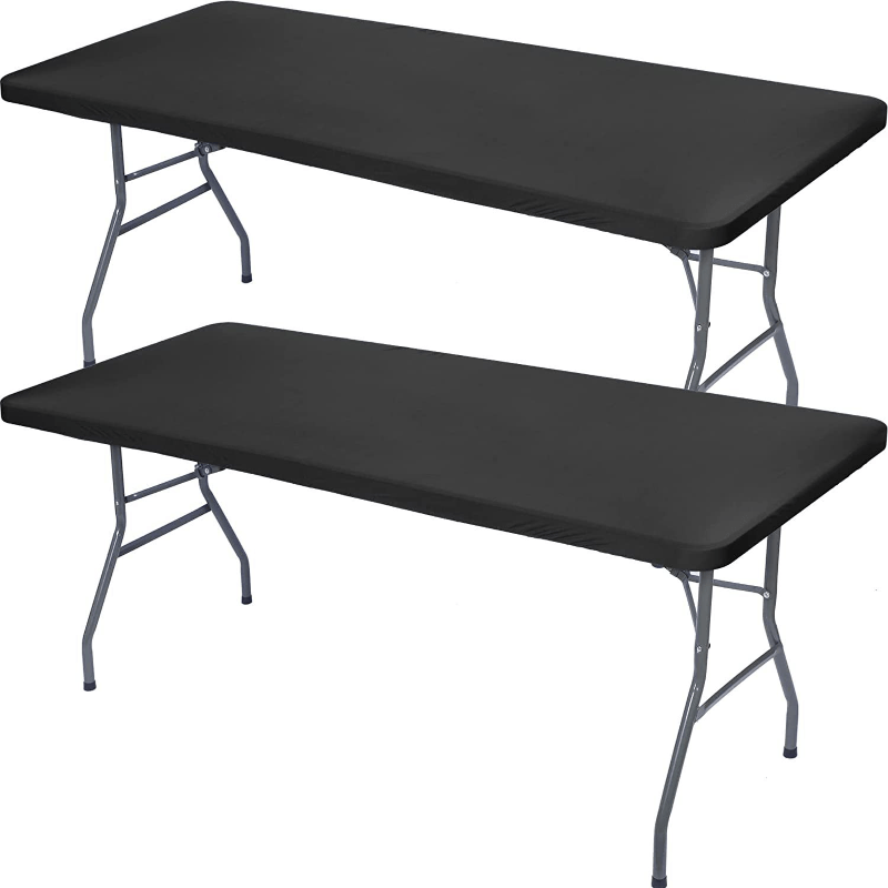 Spandex Polyester Table Cloth Elastic Fitted Stretch Tablecloth
