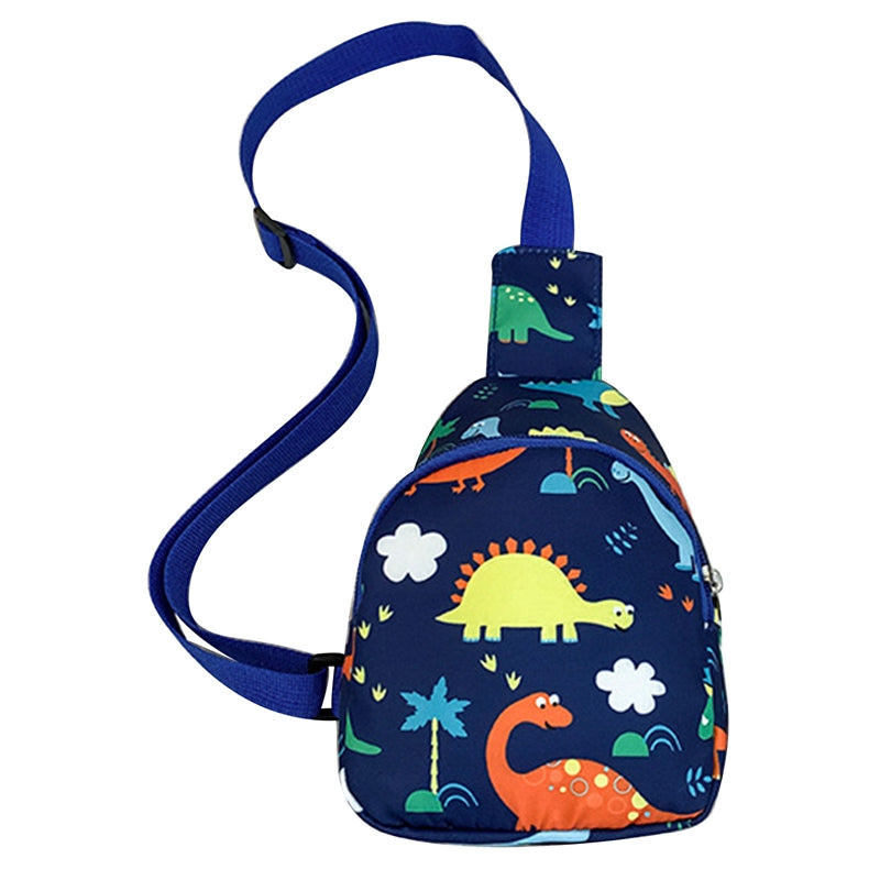 Cartoon Dinosaur Print Children's Chest Bag