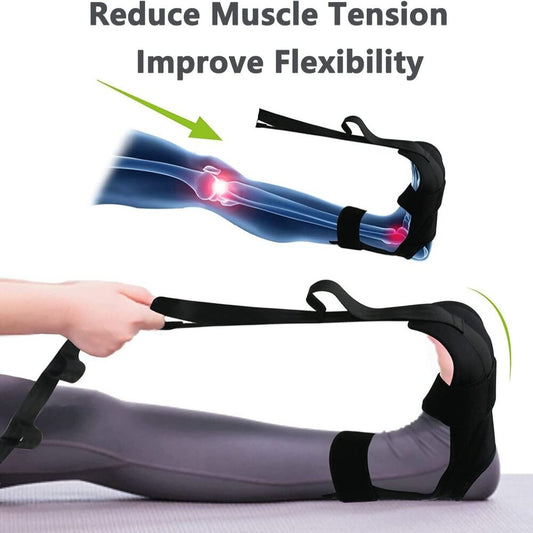 Yoga Stretch Band for Flexibility - Ballet Gym and Leg Fascia Stretching