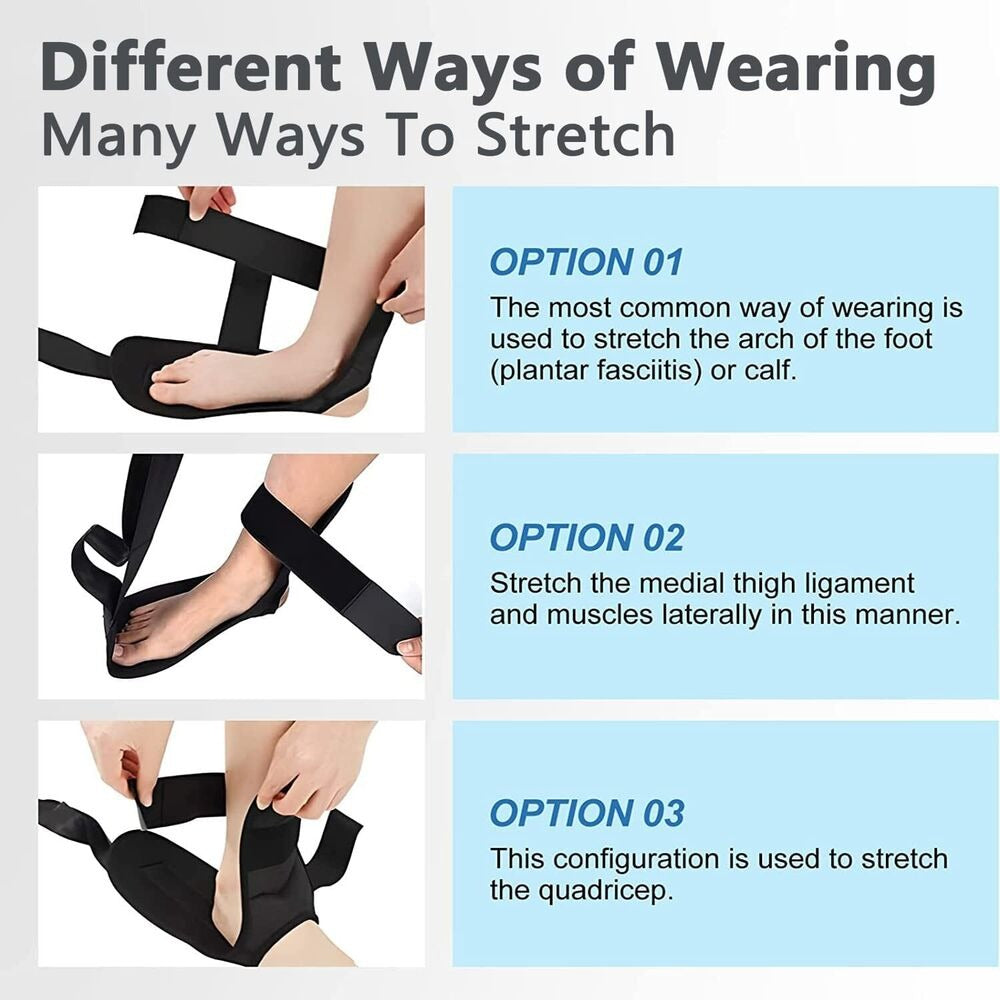 Yoga Stretch Band for Flexibility - Ballet Gym and Leg Fascia Stretching