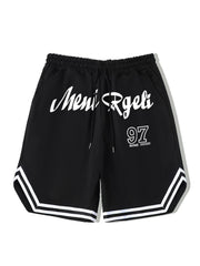 Men's Casual Stripe Comfy Shorts - Stretch Elastic Waist