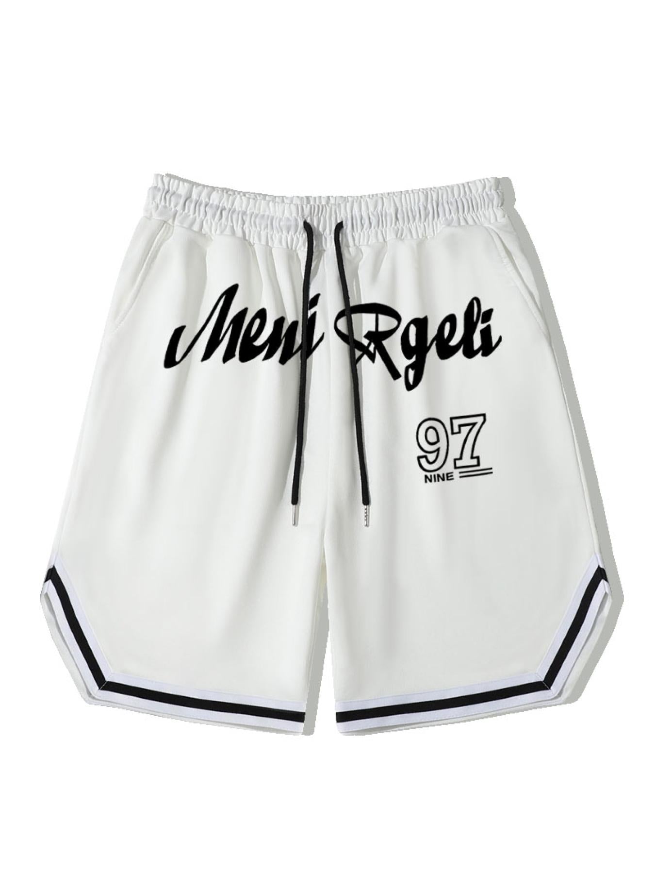 Men's Casual Stripe Comfy Shorts - Stretch Elastic Waist