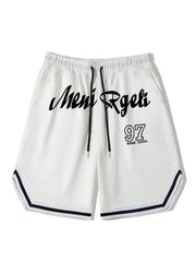 Men's Casual Stripe Comfy Shorts - Stretch Elastic Waist