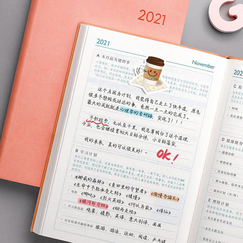 44 Pet Themed Food Stickers for DIY Stationery