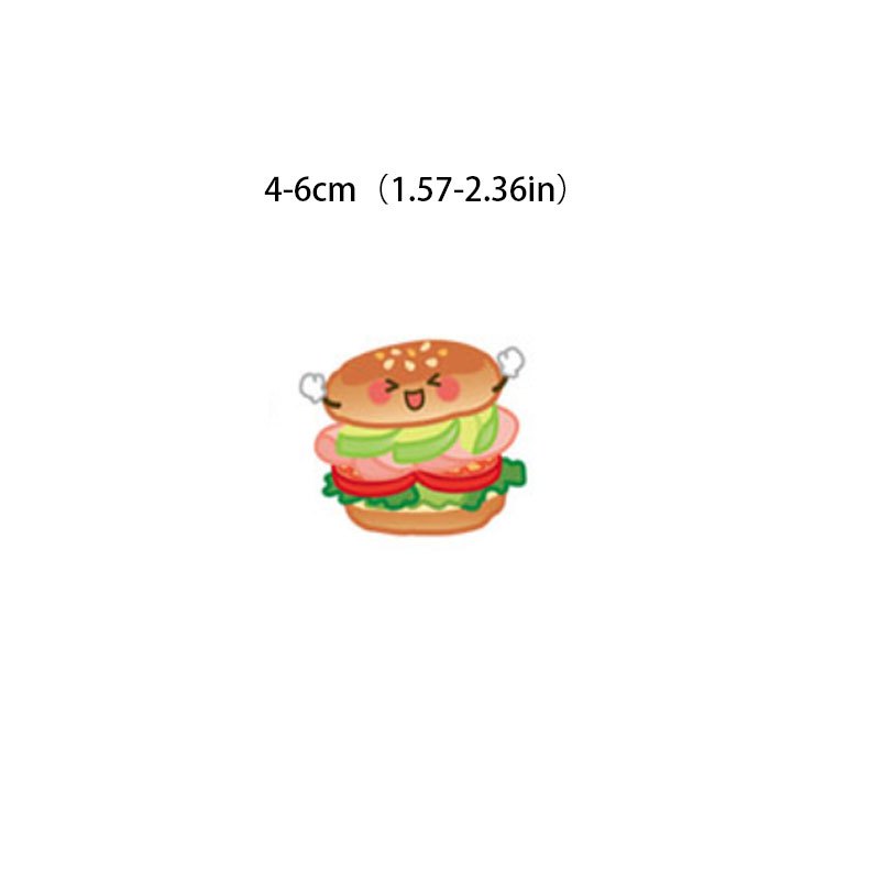 44 Pet Themed Food Stickers for DIY Stationery