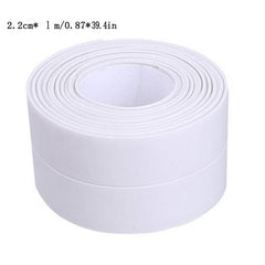 2m PVC Waterproof Sealing Tape For Bathroom Sink Shower Toilet