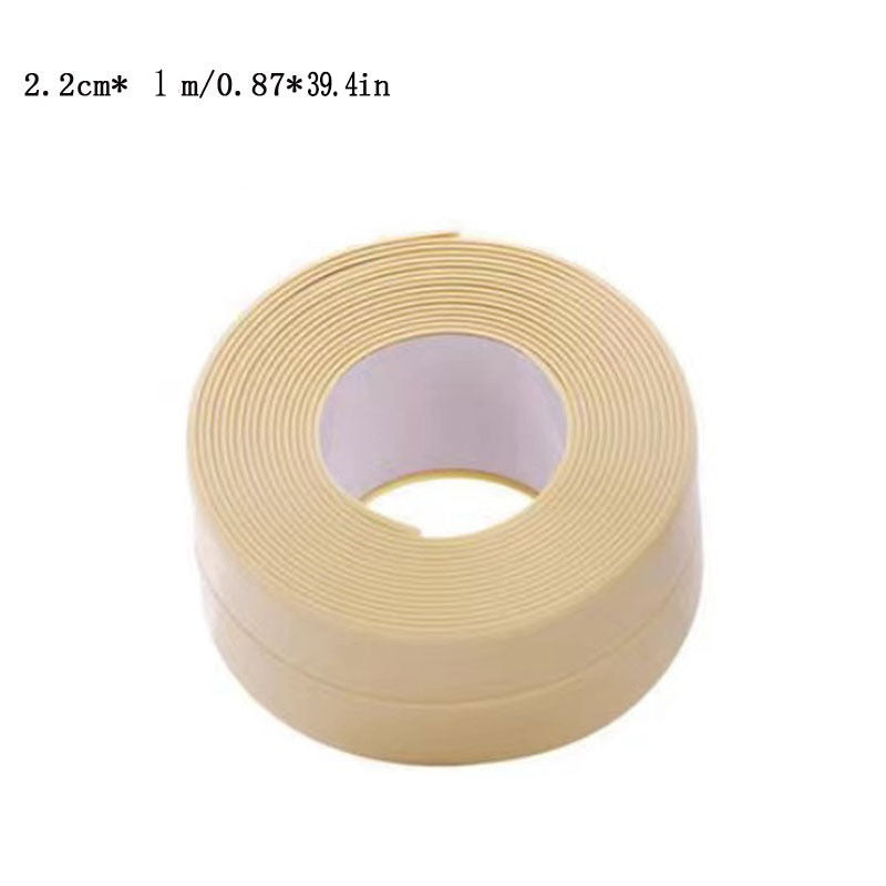 2m PVC Waterproof Sealing Tape For Bathroom Sink Shower Toilet