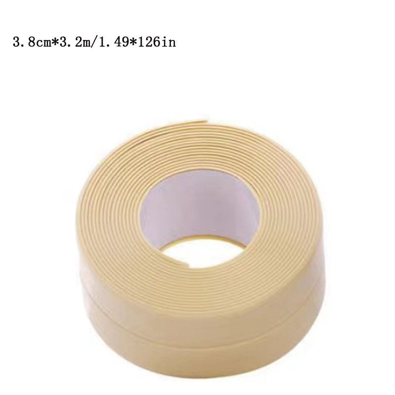 2m PVC Waterproof Sealing Tape For Bathroom Sink Shower Toilet