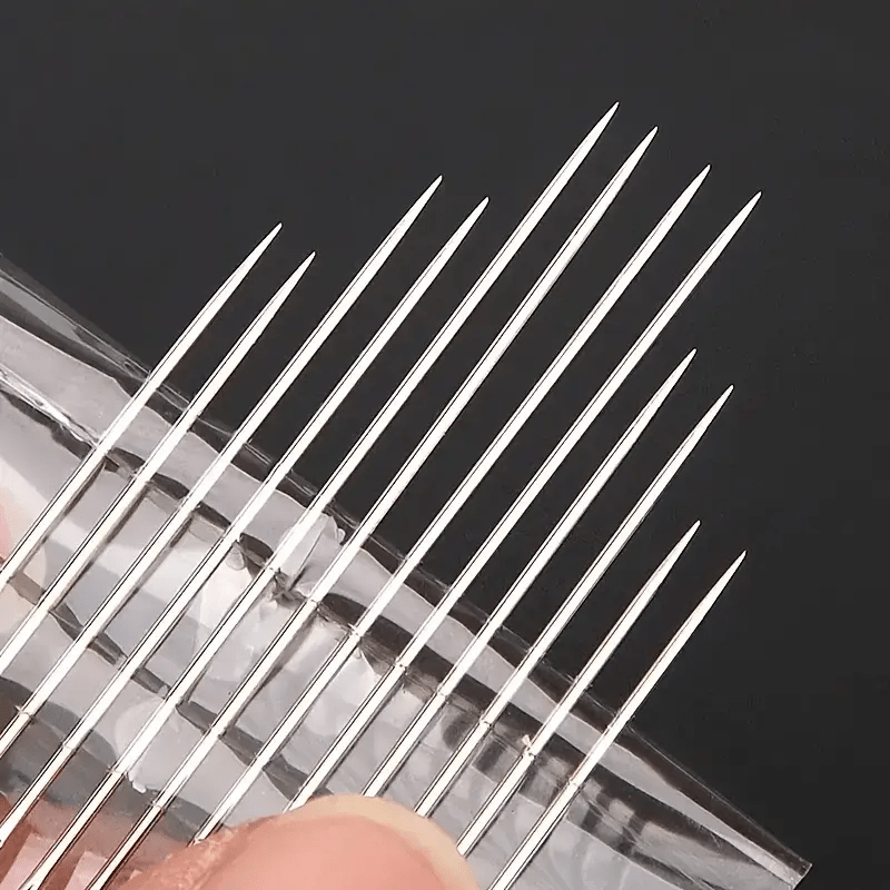 12pcs Side Hole Needles Easy Threading Needle Sewing Needle
