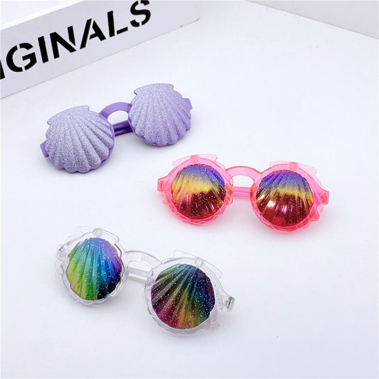 Kids Shell Shaped Sunglasses - Fun Accessory for Boys and Girls