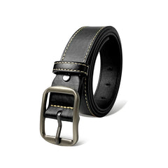 Men's Needle Buckle Leather Belt Casual Jeans Cowboy Belt