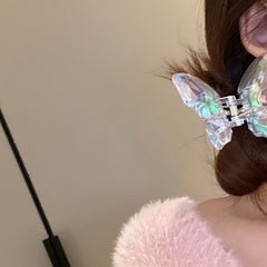 Y2K Holographic Butterfly Hair Claw Clip