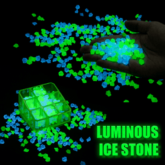 300 Glow Dark Garden Pebbles Outdoor Aquariums Decor