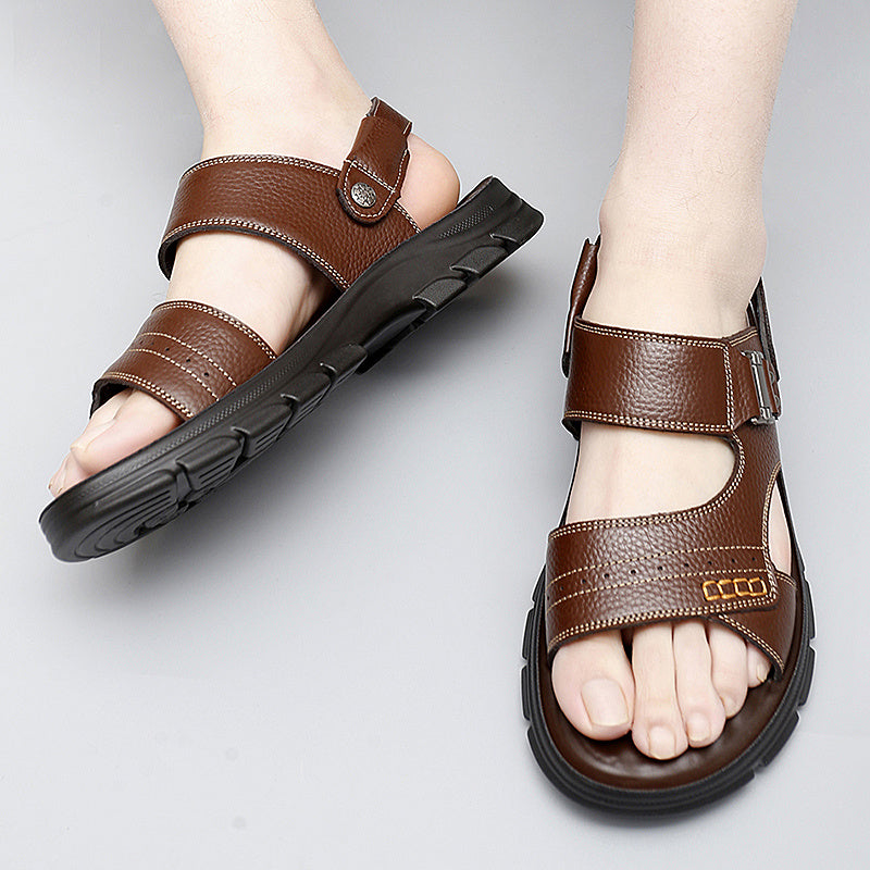 Men's Non Slip Sandals Comfy Beach Shoes Wear-resistant
