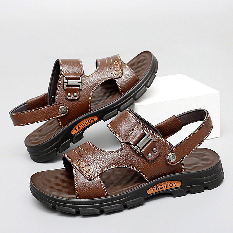 Men's Non Slip Sandals Comfy Beach Shoes Wear-resistant