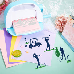 1pc Golf Theme Metal Cutting Dies for DIY Scrapbooking Cards Making