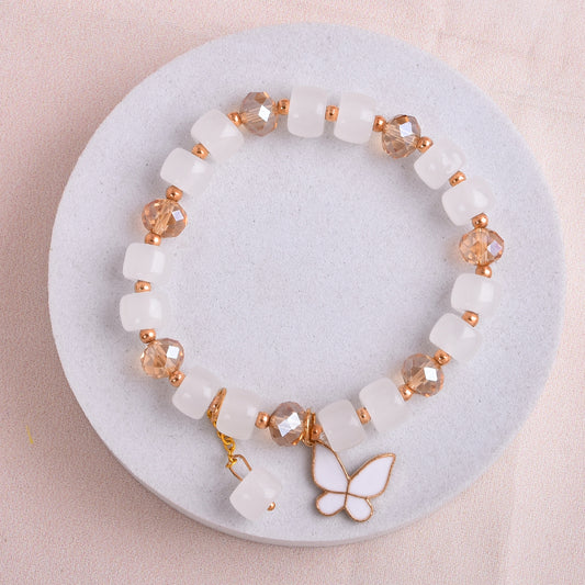 Butterfly Pendant Bracelet Holiday Gift For Girls