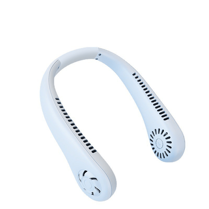 Rechargeable Portable Neck Fan, Long Life, Mute, No Hakaze
