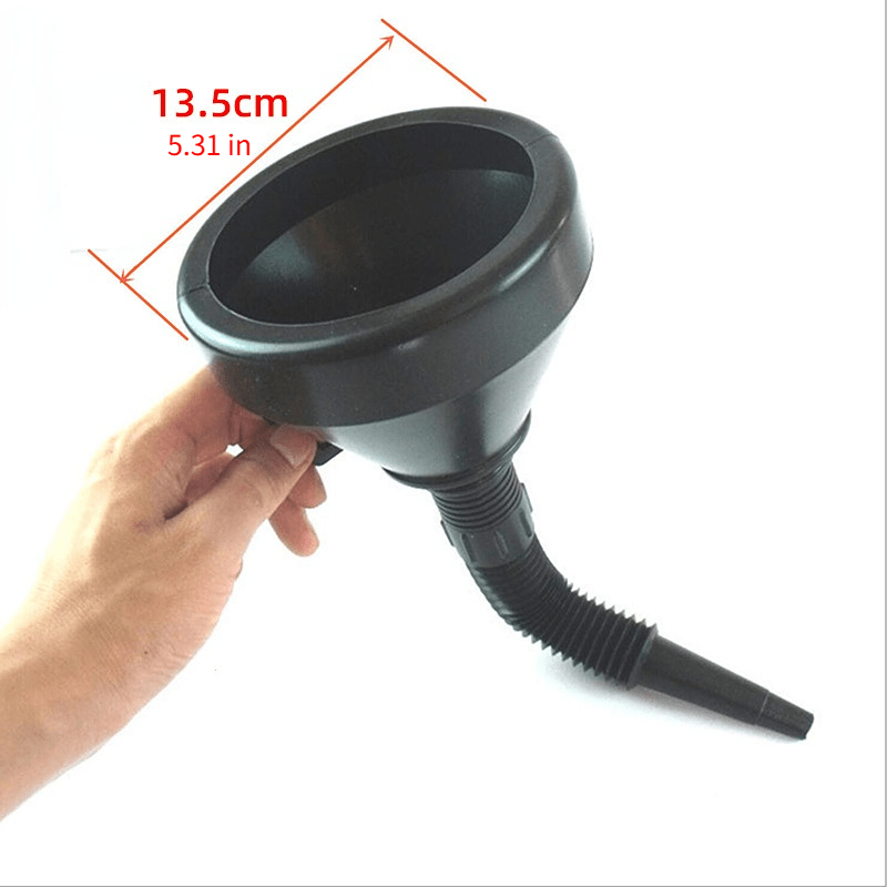 Engine Refueling Funnel With Filter For Car Motorcycle Truck Gasoline Filling