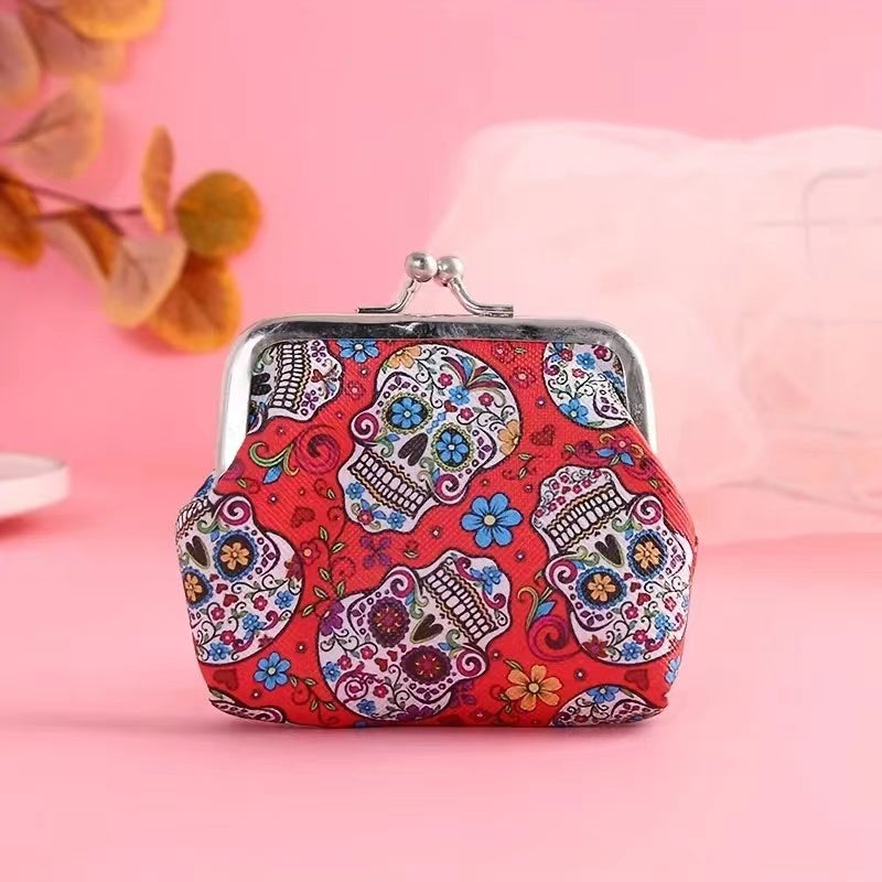 Children's Skull Pattern Cartoon Coin Purse