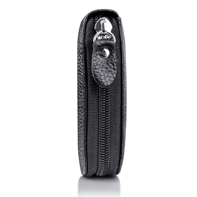 Men's Vintage PU Leather RFID Blocking Credit Card Holder