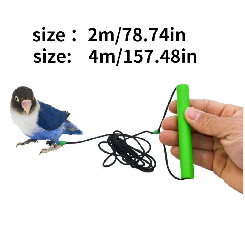 7.62 cm Parrot Rope Ankle Ring for Walking Training Supplies