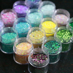 Chunky Glitters Fine Mix UV Resin Jewelry Making Decor Slime Fillings