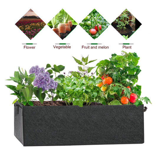 1pc Heavy Duty Non Woven Plant Grow Bag with Handles