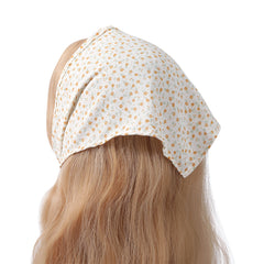 Women's Floral Triangle Bandana Headband Shawl Scarf