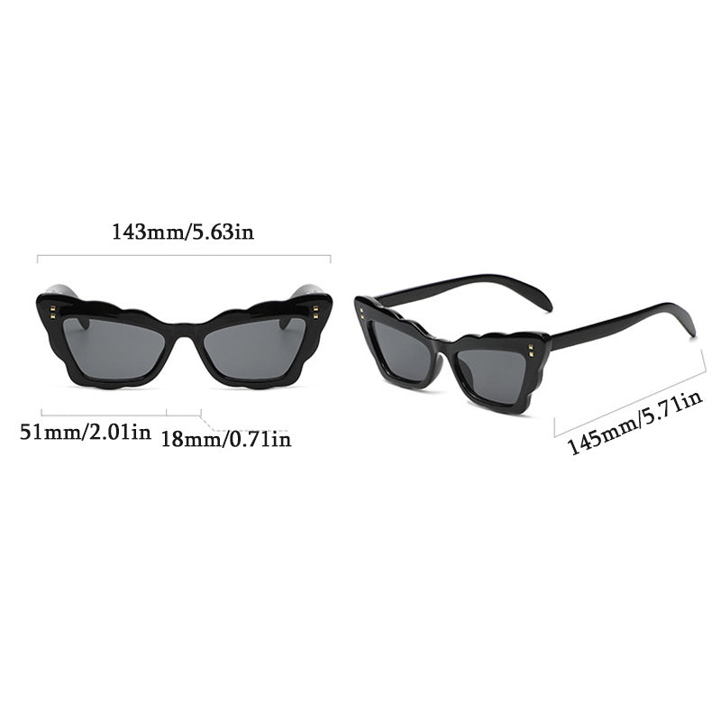 Y2K Cat Eye Sunglasses Anti Glare UV400