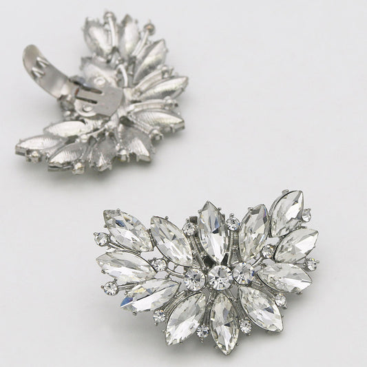 1Pc Rhinestone Square Shoe Clip Wedding Heel Accessories