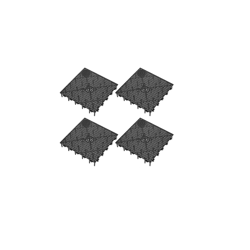 4pcs Aquarium Bottom Filter Plate Sand Gravel PVC