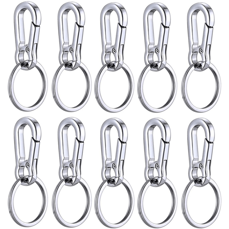 Motorcycle Keychain Alloy Metal Key Chain Ring Key Fob Carabiner Pendant