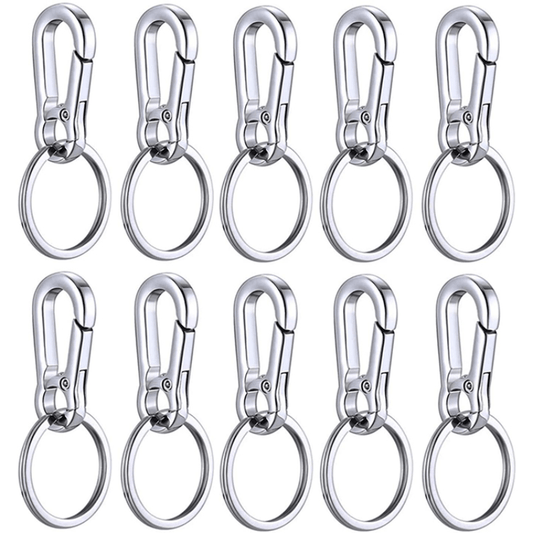 Motorcycle Keychain Alloy Metal Key Chain Ring Key Fob Carabiner Pendant