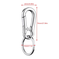Motorcycle Keychain Alloy Metal Key Chain Ring Key Fob Carabiner Pendant