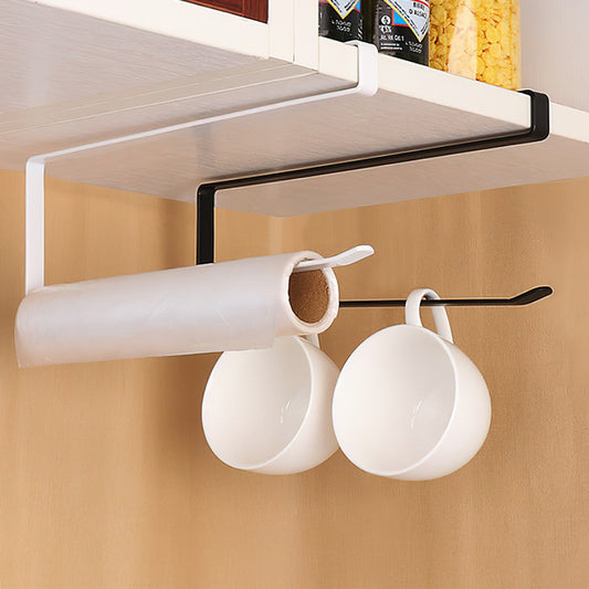 Kitchen Tissue Hanger Towel Rack Paper Towel Holder Wall Mounted