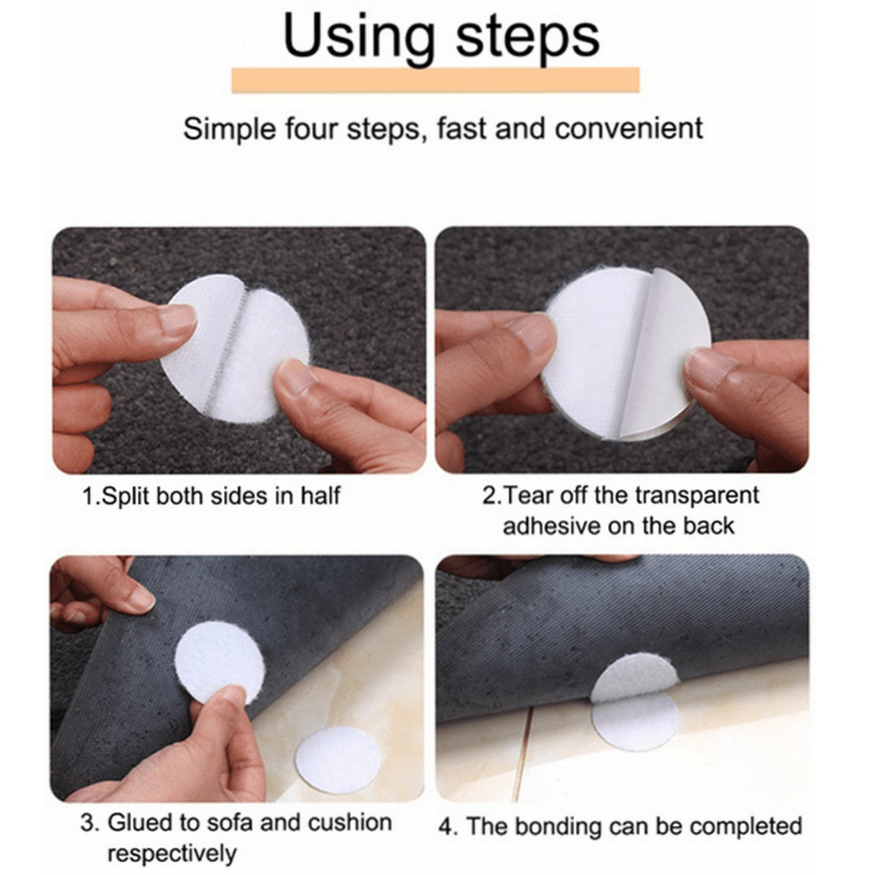 10pcs Non Slip Bed Sheet Holder Invisible Adhesive Buckle