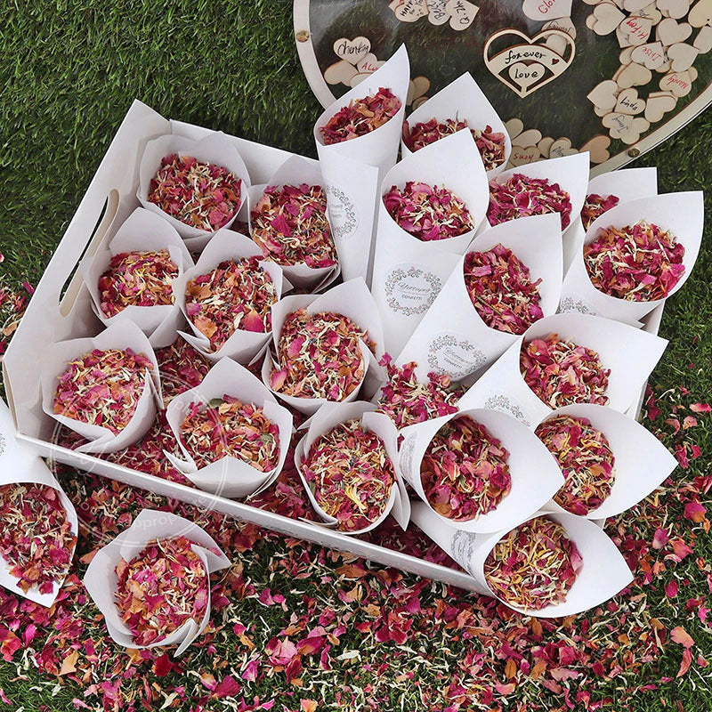 Wedding Dried Flower Petals Confetti Rose Biodegradable 10g
