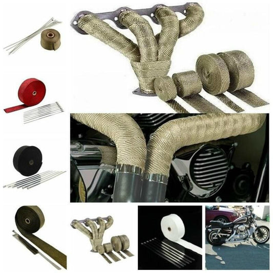 5M Fiberglass Heat Shield Motorcycle Exhaust Wrap