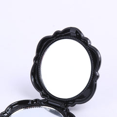 Double Sided Folding Makeup Mirror Portable Travel Beauty Tool