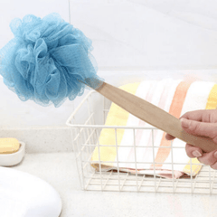 Long Handle Bath Brush Back Scrubber Shower Exfoliating Bath Ball
