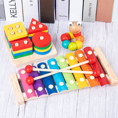 Educational Toy Set for Babies & Kids - Beads, Blocks, Music & More