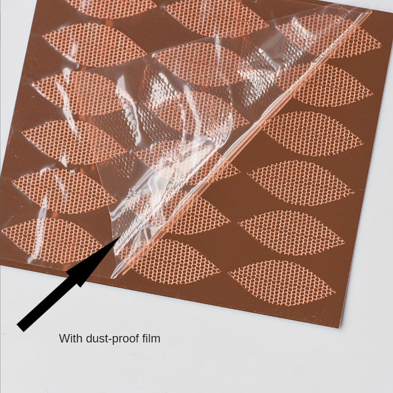 Water Sticking Lace Double Eyelid Stickers Widened Half Moon Shape