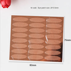 Water Sticking Lace Double Eyelid Stickers Widened Half Moon Shape