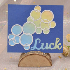 Bubble Circle Shape Metal Cutting Dies for Scrapbook Paper Craft Stencils