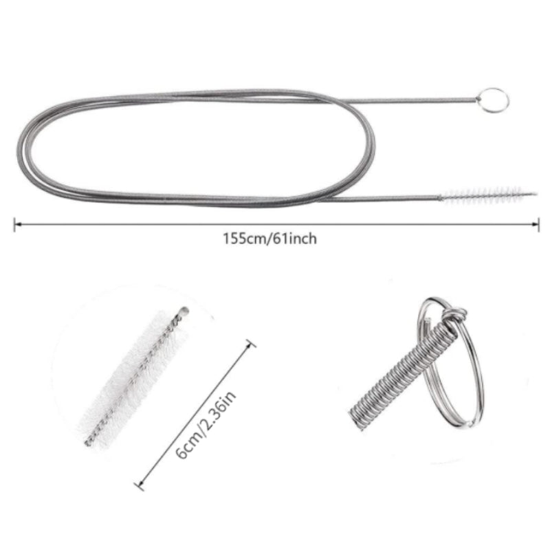 Car Drain Hole Dredging Cleaning Brush Refrigerator Sunroof Dredge Pipe