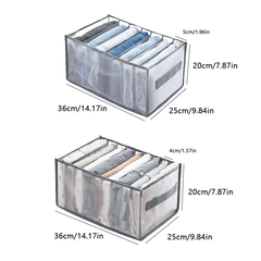 2pcs Set Clothes Organizer for Jeans Drawer Organizers with Handle