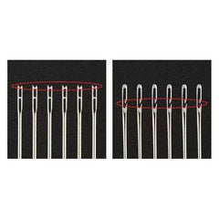 24pcs Metal Aluminum Crochet Wool Knitting Needles Set