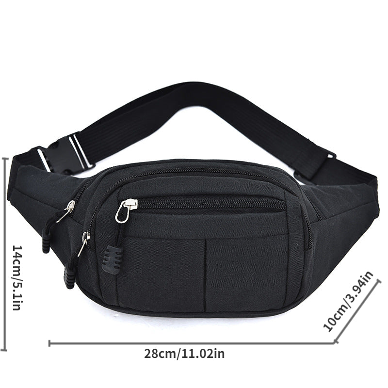 Canvas Outdoor Travel Waist Bag Casual Fanny Pack