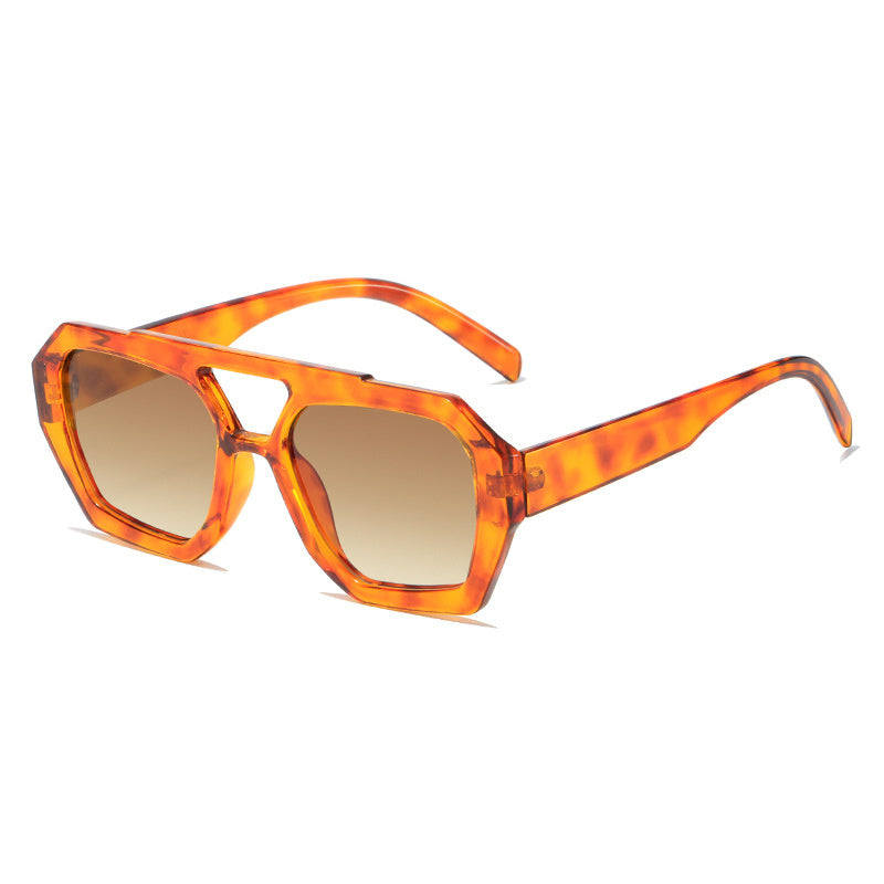 Retro Tortoiseshell Aviator Sunglasses UV400 Sun Shades for Beach Travel